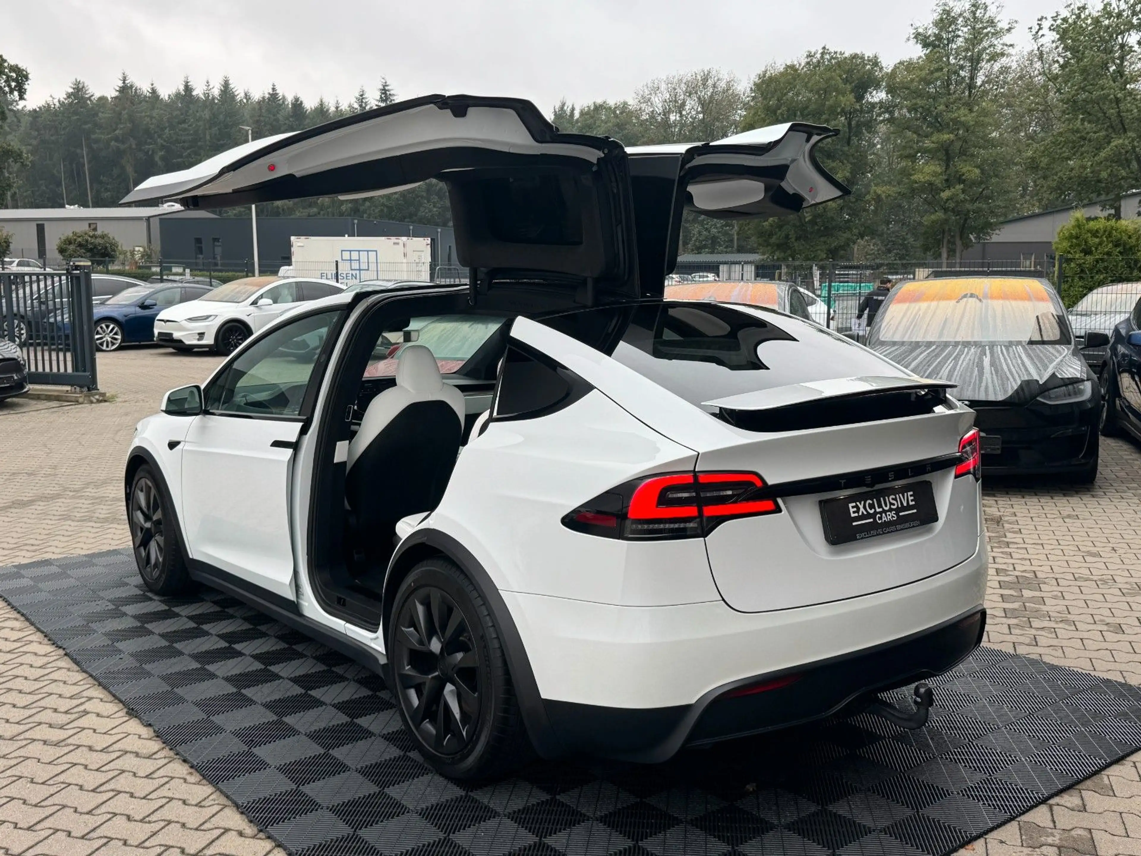 Tesla Model X MODEL X PALLADIUM |  KI HARDWARE 4 | WHITE SEATS — photo 10