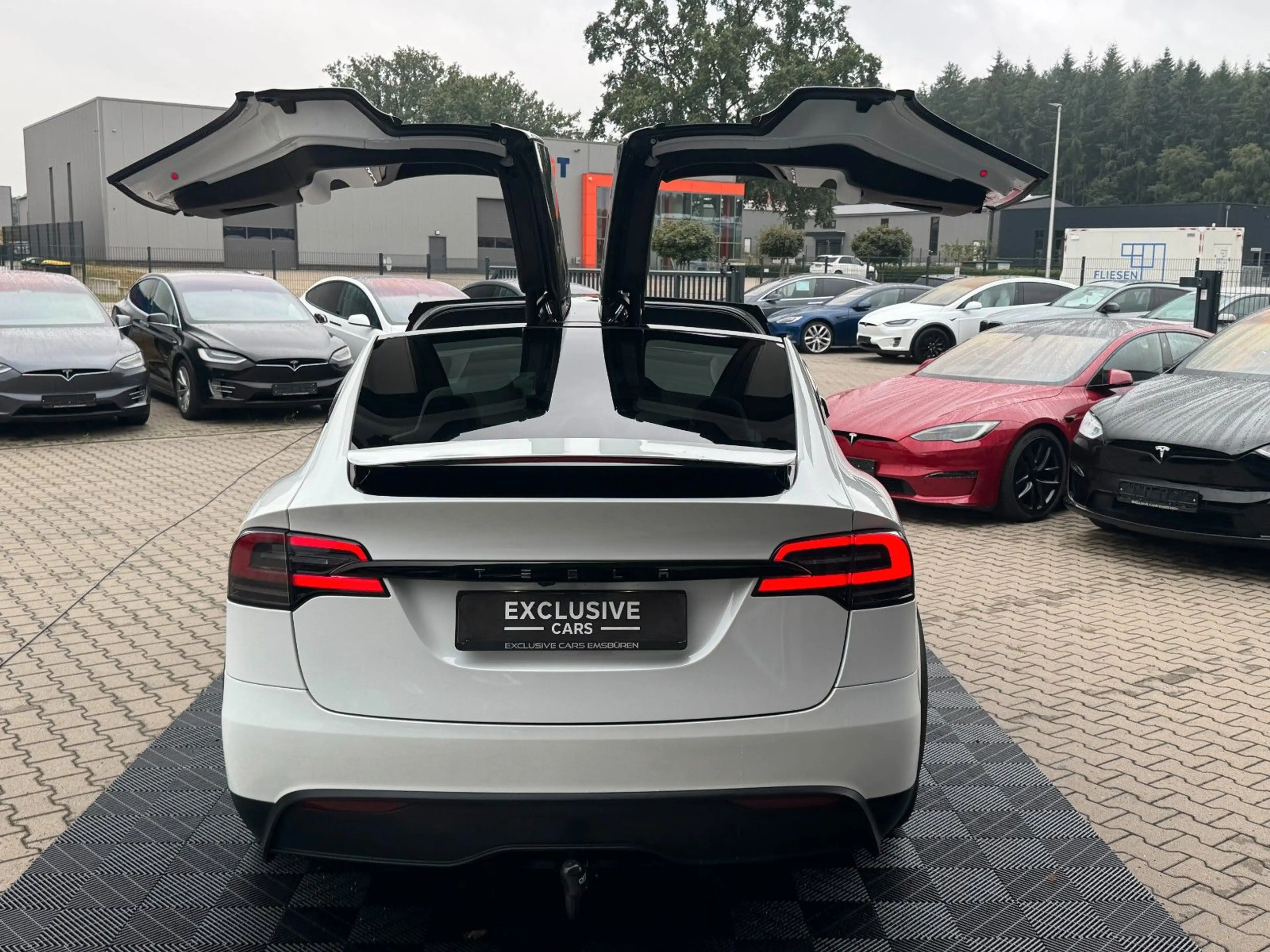 Tesla Model X MODEL X PALLADIUM |  KI HARDWARE 4 | WHITE SEATS — photo 13