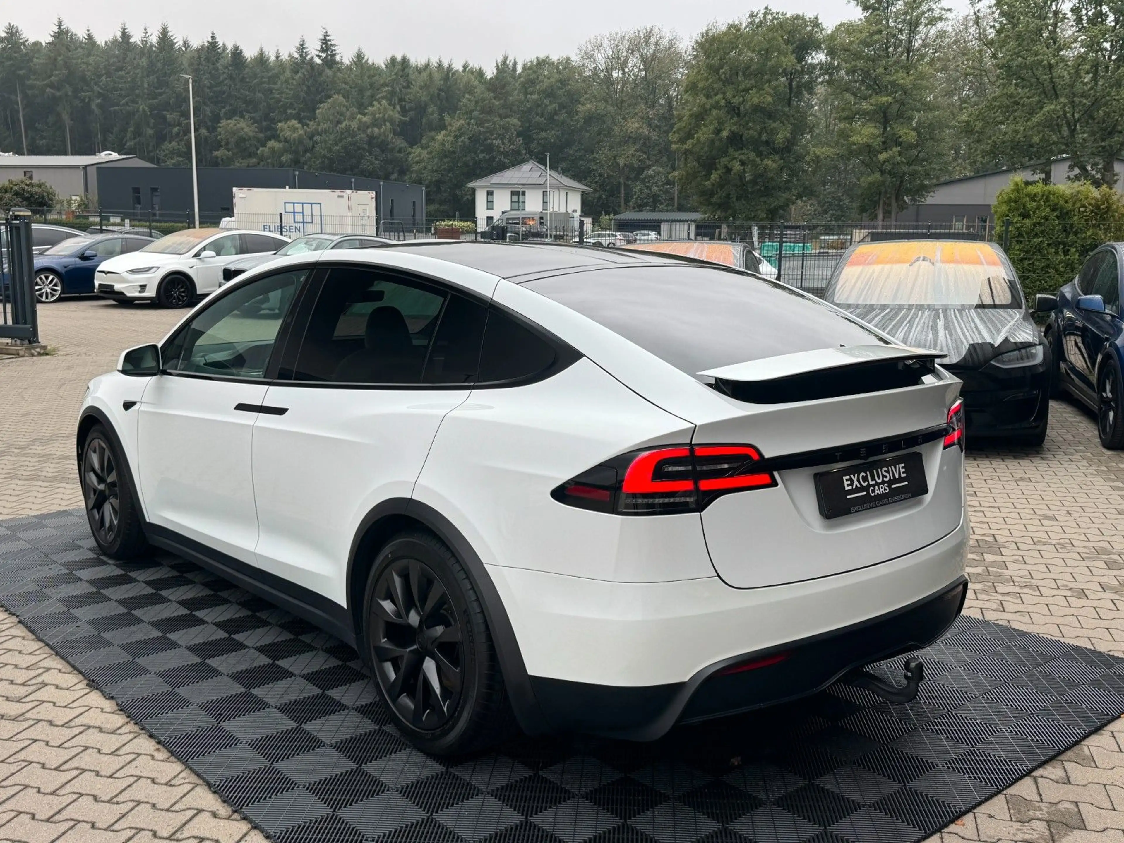 Tesla Model X MODEL X PALLADIUM |  KI HARDWARE 4 | WHITE SEATS — photo 9