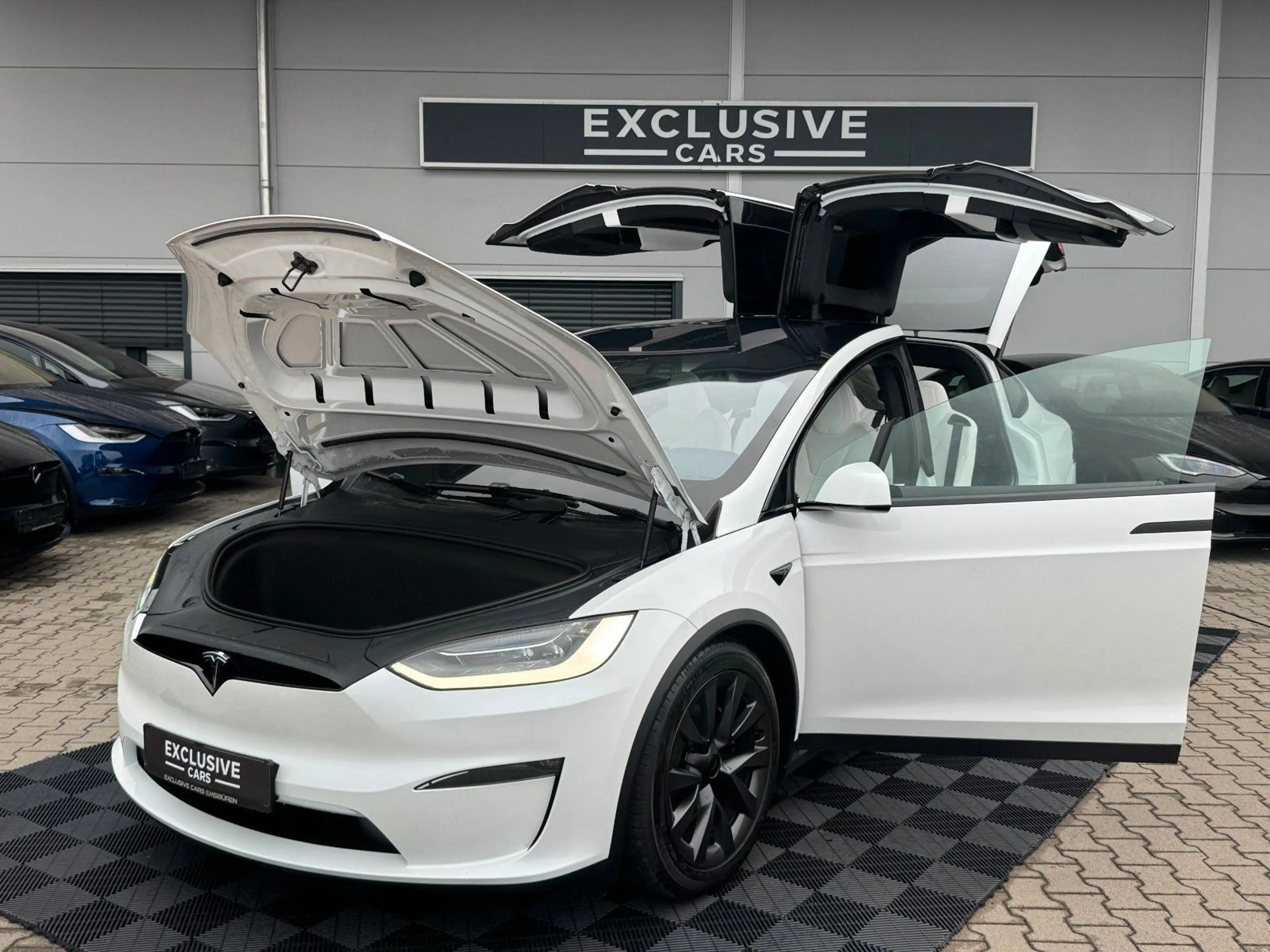 Tesla Model X MODEL X PALLADIUM |  KI HARDWARE 4 | WHITE SEATS — photo 4