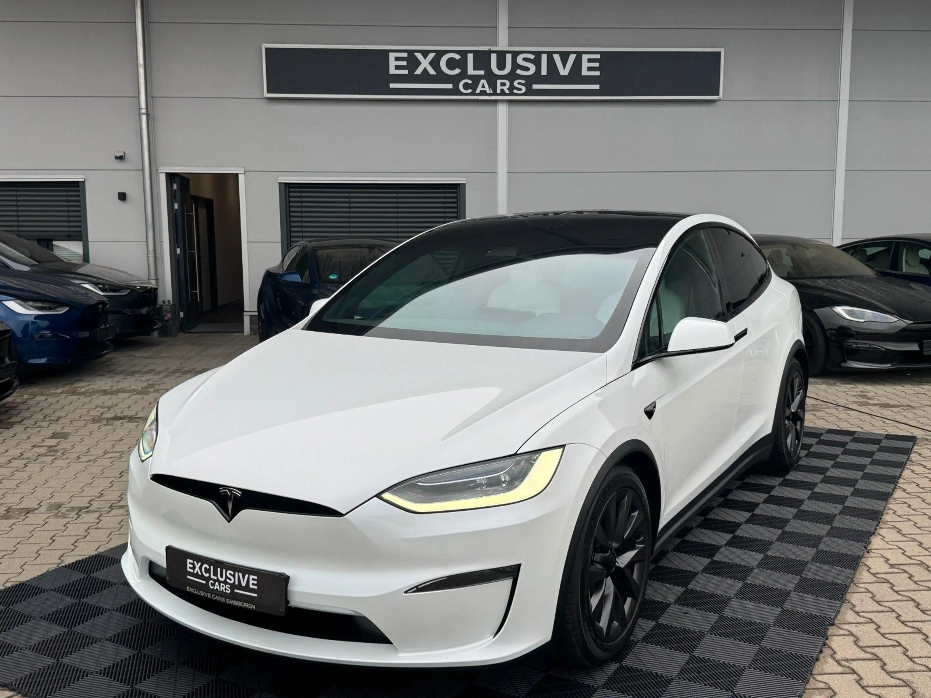 Tesla Model X MODEL X PALLADIUM |  KI HARDWARE 4 | WHITE SEATS — photo 3