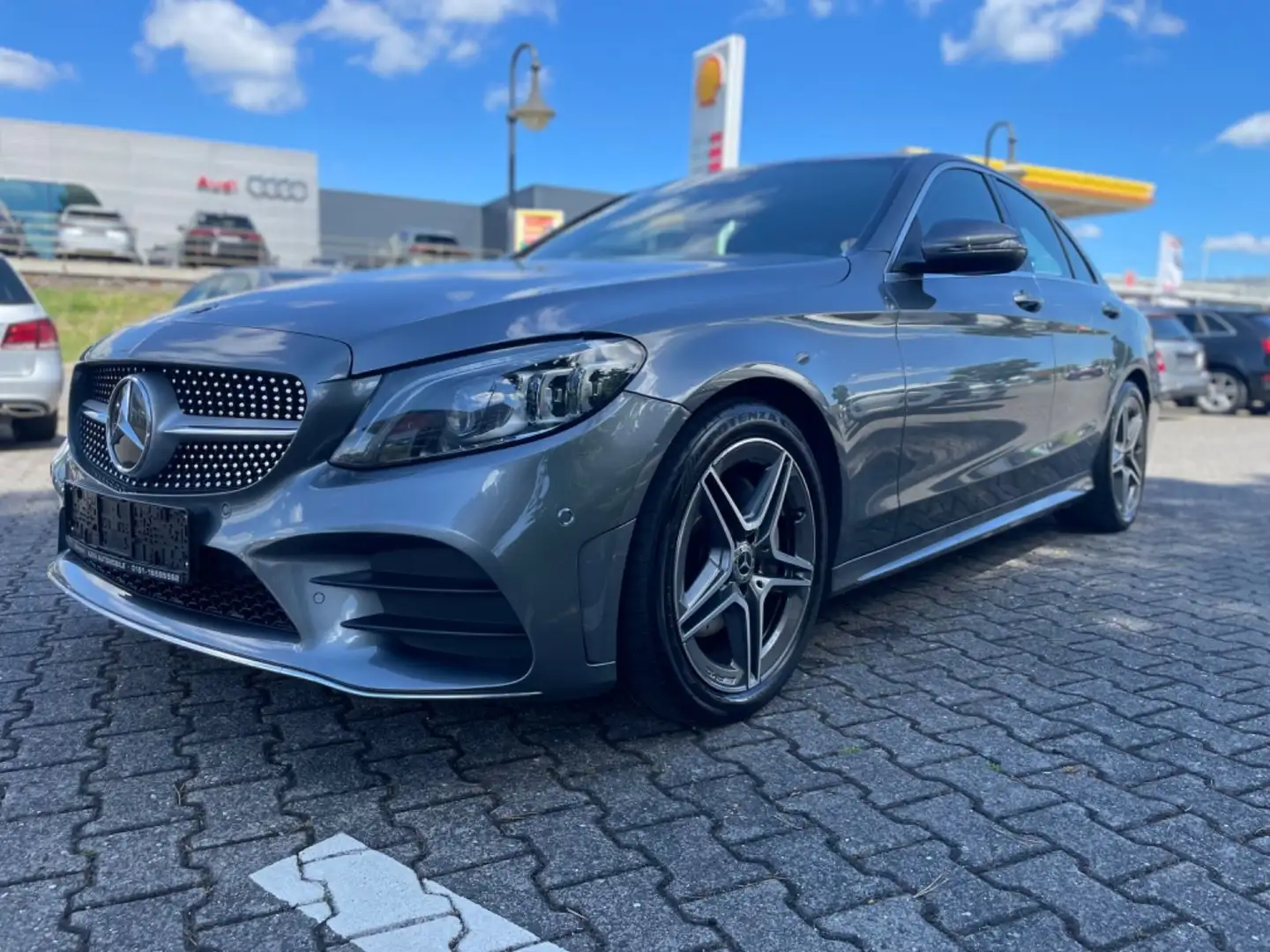 Mercedes-Benz C 220 d AMG Line Grigio - 1
