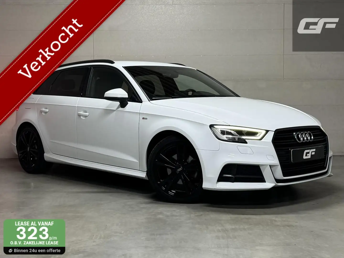 Audi A3 Sportback 35 TFSI Black Edition S-Line Virtual NAP Blanc - 1