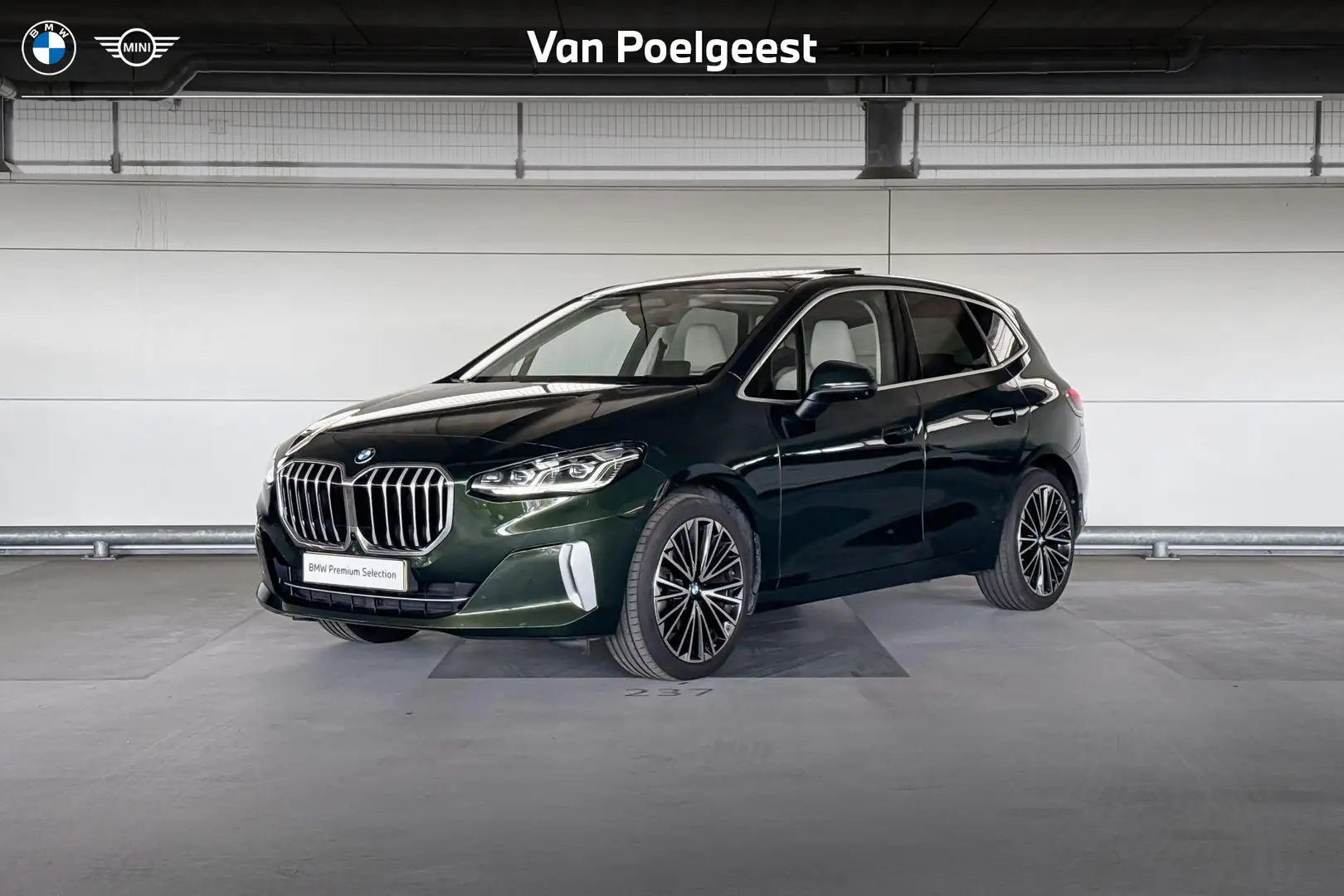 BMW 218 2 Serie Active Tourer 218i High Executive Luxury L Grün - 1