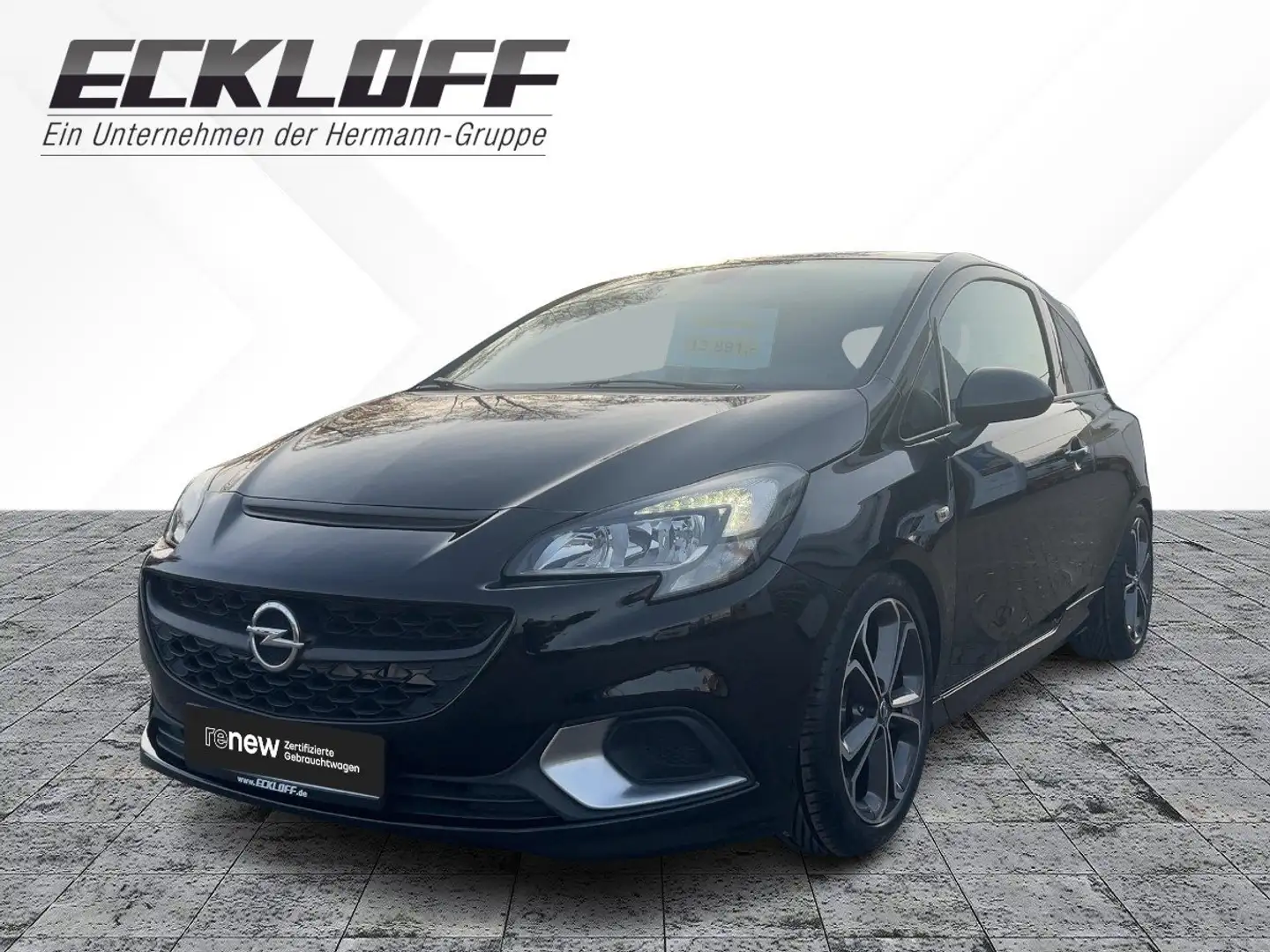 Opel Corsa E 1.4 Turbo GSi CAM*LED*SHZ*Kam.*KlimaA*LM Schwarz - 2
