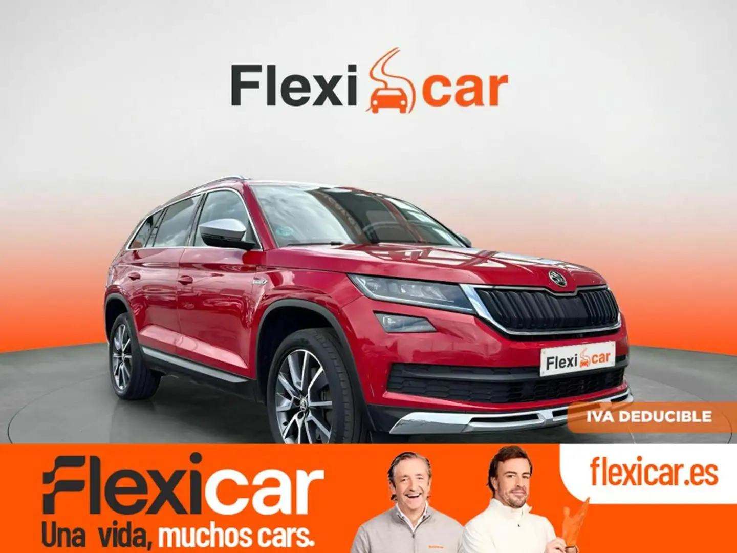 Skoda Kodiaq 2.0TDI AB tech Scout 4x4 DSG 147kW Rojo - 1