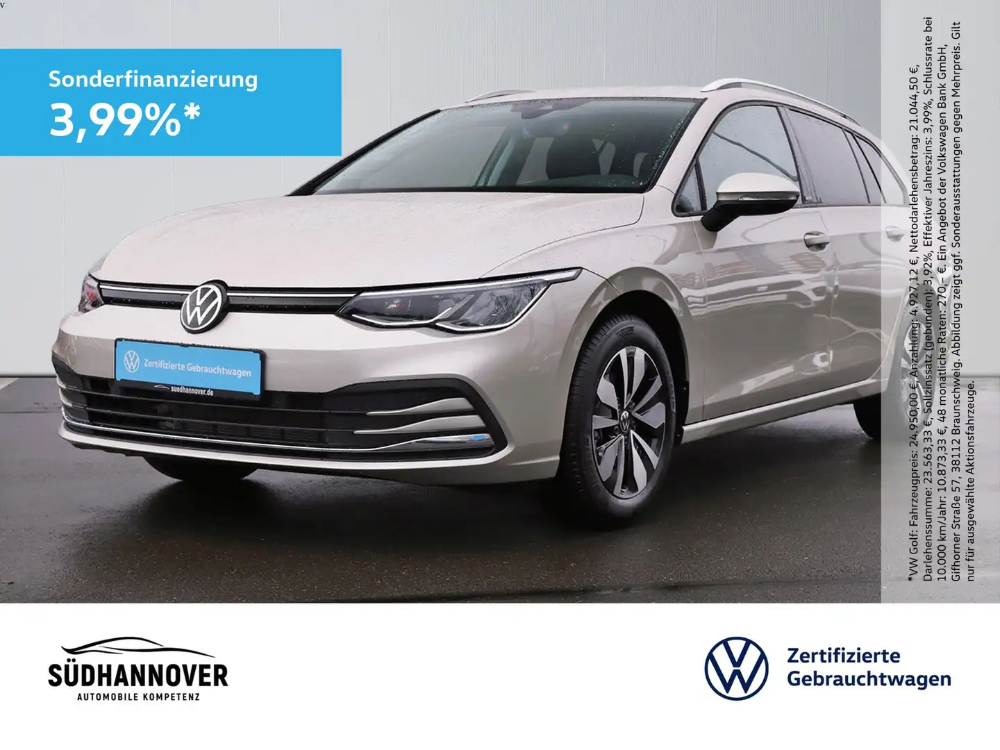 Volkswagen Golf VIII Variant Move 1.0 TSI NAVI+LED+SHZ+PDC Silber - 1