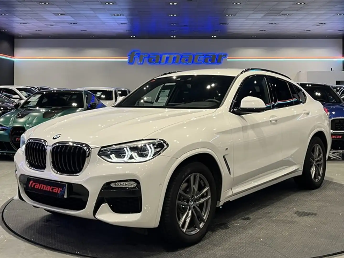 BMW X4 xDrive 20dA Blanc - 1
