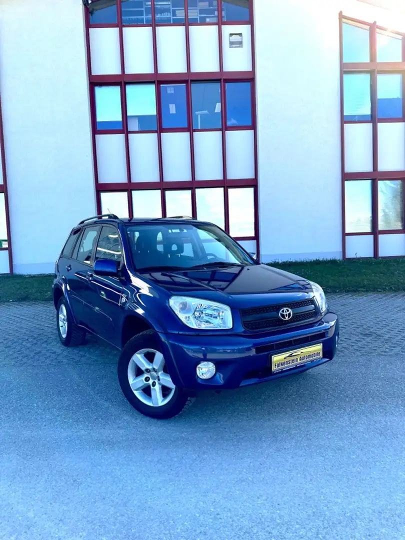 Toyota RAV 4 4 2.0 +4X4+79.200km+AUTOMATIK+SEHR GEPFLEGT Blau - 1