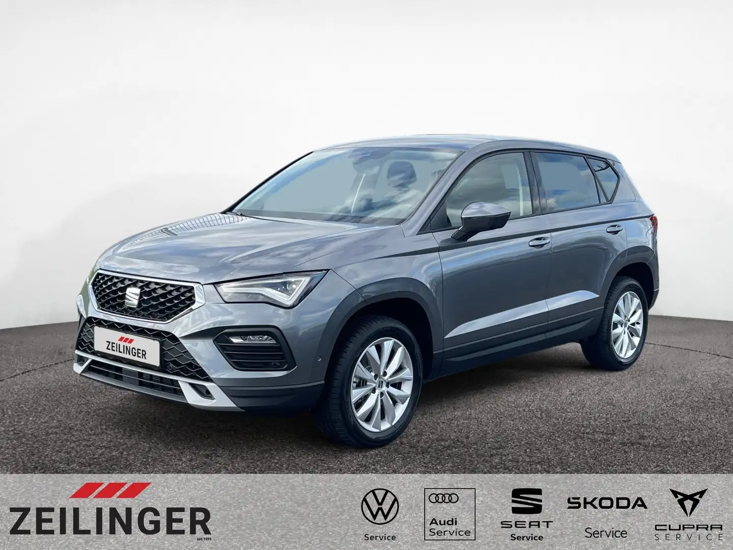 SEAT Ateca Style 2.0 TDI DSG|AHK|NAVI|KAMERA|ACC|FULL Grau - 1
