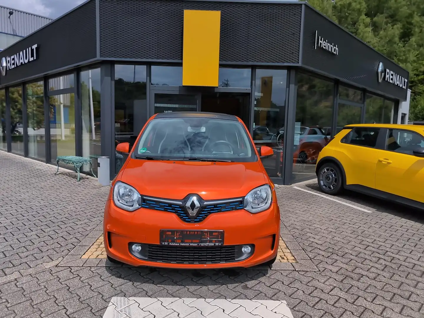 Renault Twingo III ELECTRIC ZEN Faltdach PDC Kamera Sitzh Oranje - 1