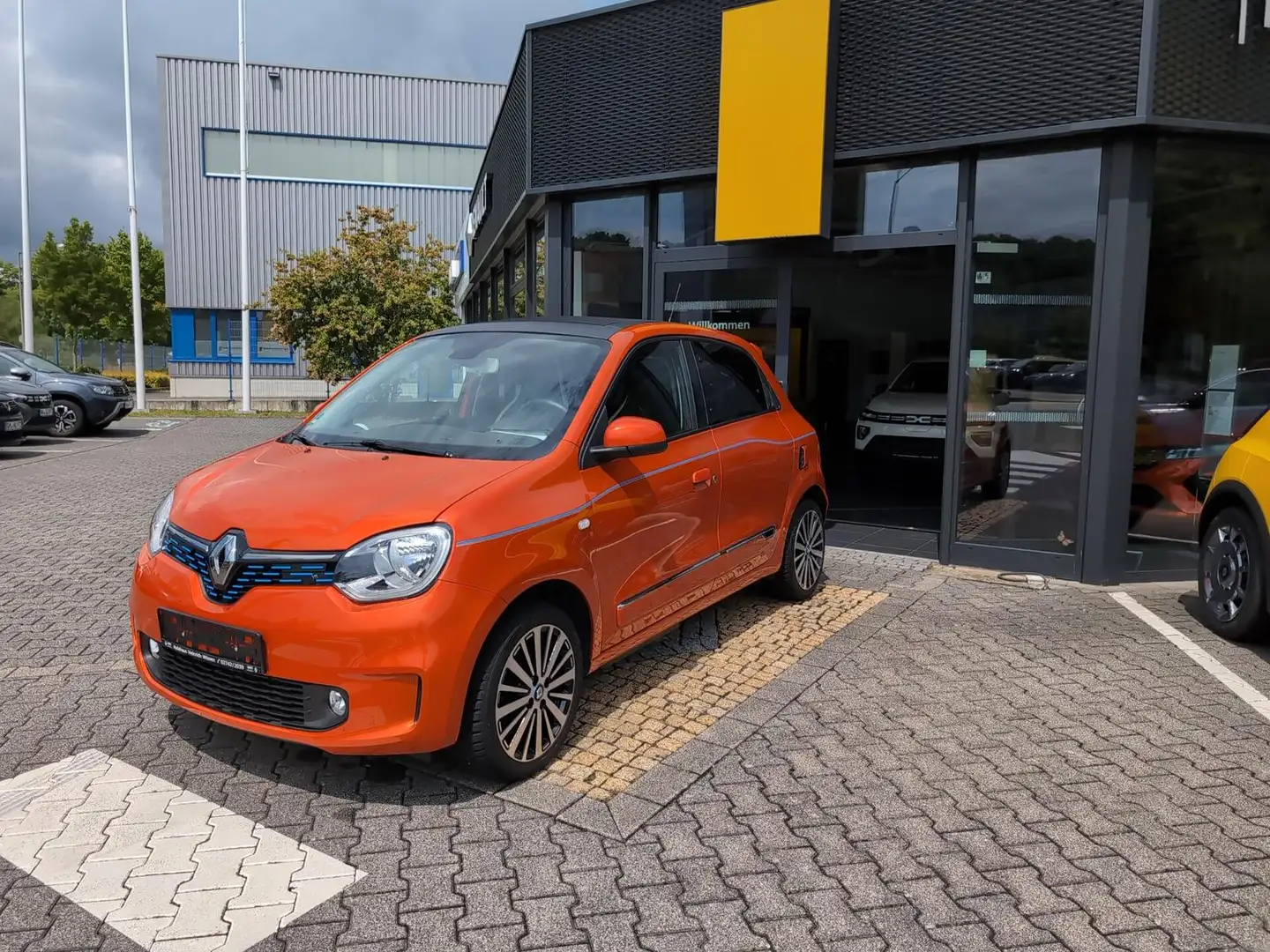 Renault Twingo III ELECTRIC ZEN Faltdach PDC Kamera Sitzh Oranje - 2