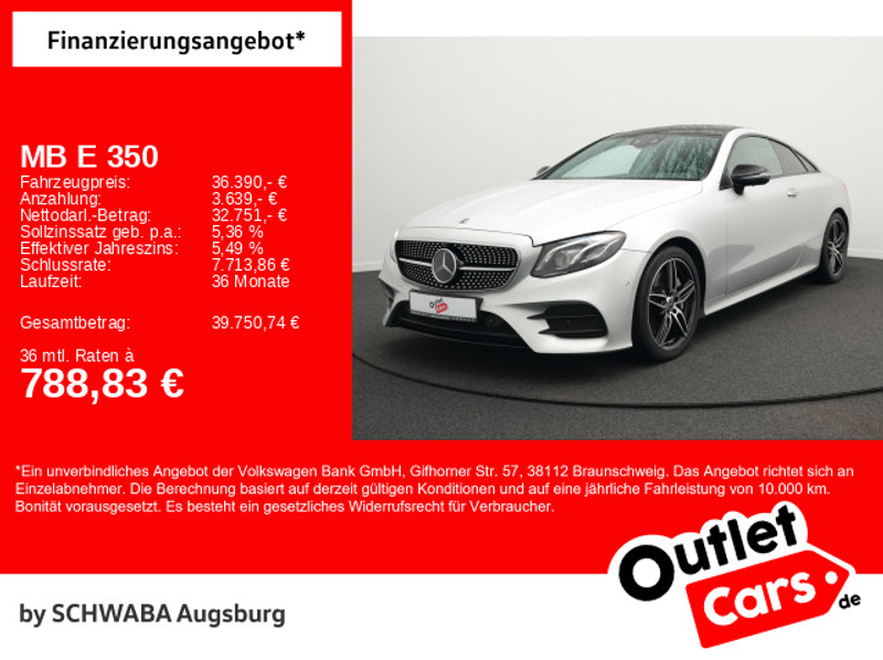 Mercedes-Benz E 350 d AMG Line *StdHz*PANO*AHK*LED*NAVI*LEDER* — photo 2
