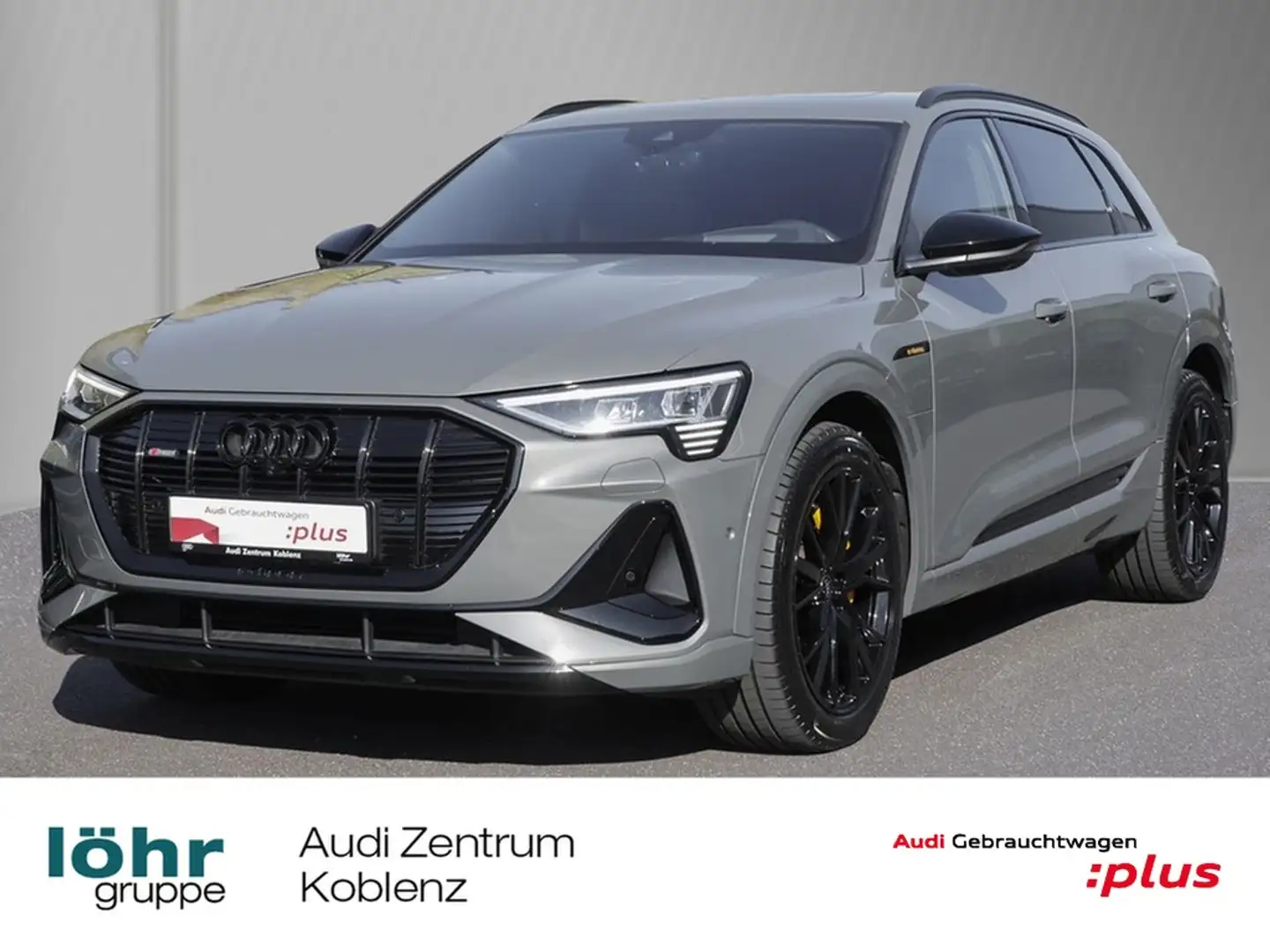 Audi e-tron 55 S line black Matrix Panorama B&O ACC Grau - 1