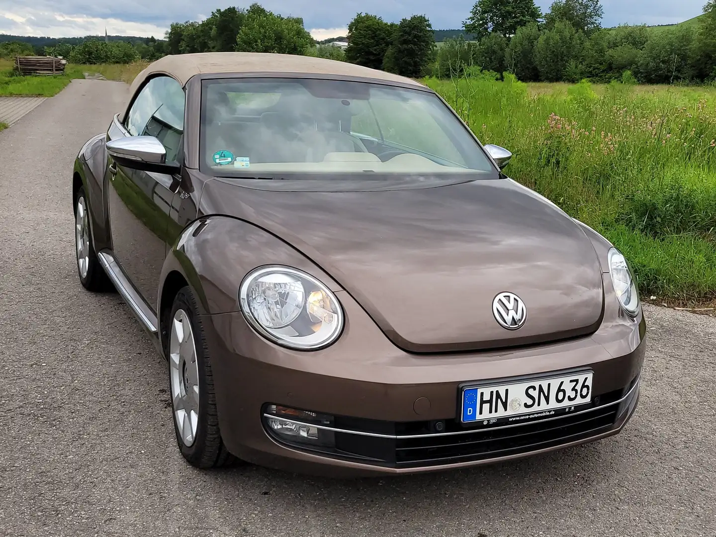 Volkswagen Beetle The Beetle Cabriolet 1.2 TSI 70s Marrone - 1