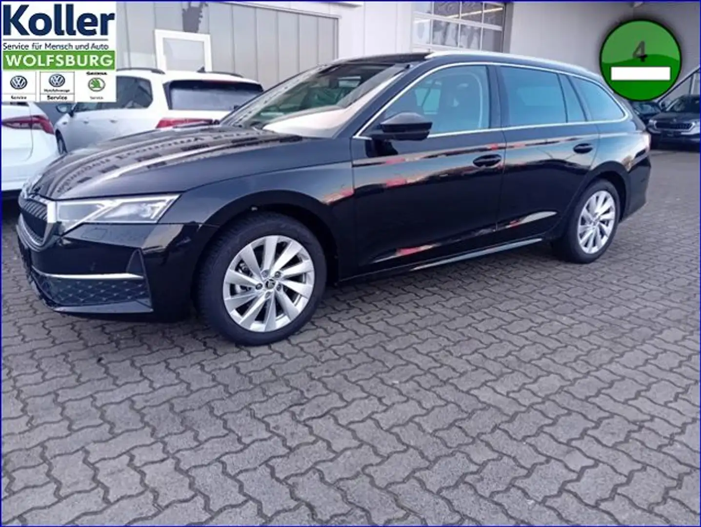 Skoda Octavia Combi 1.5 eTSI DSG Exclusiv Matrix LED Schwarz - 2
