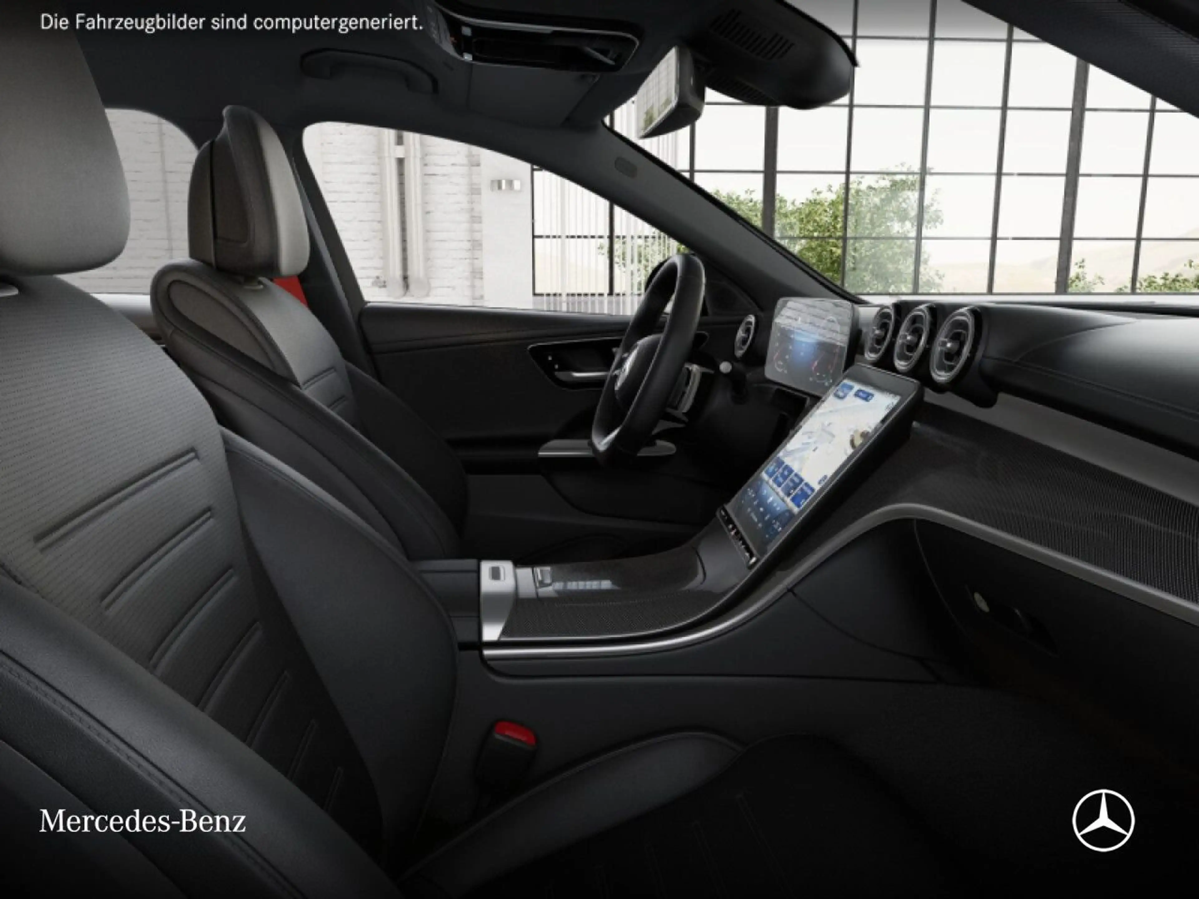 Mercedes-Benz C 220 d T AMG+NIGHT+360+AHK+LED+19"+TOTW+KEYLESS — photo 11