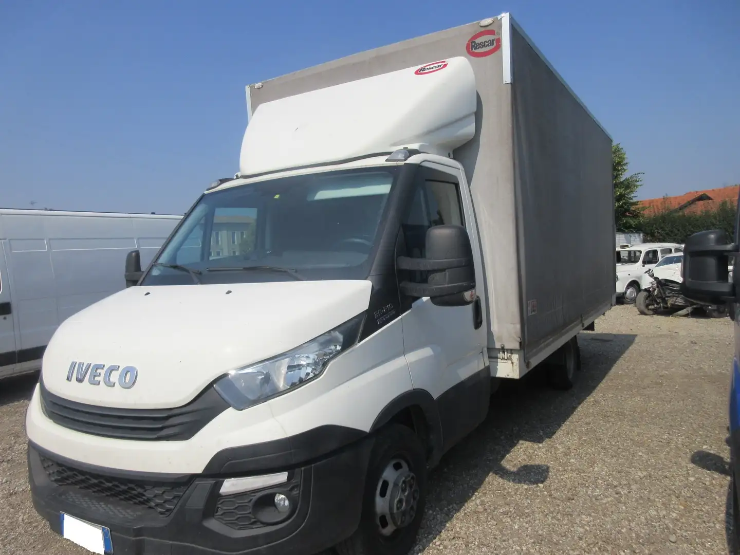 Iveco Daily DAILY 35C21 HI MATIC CASSONE CON CENTINA Bianco - 2
