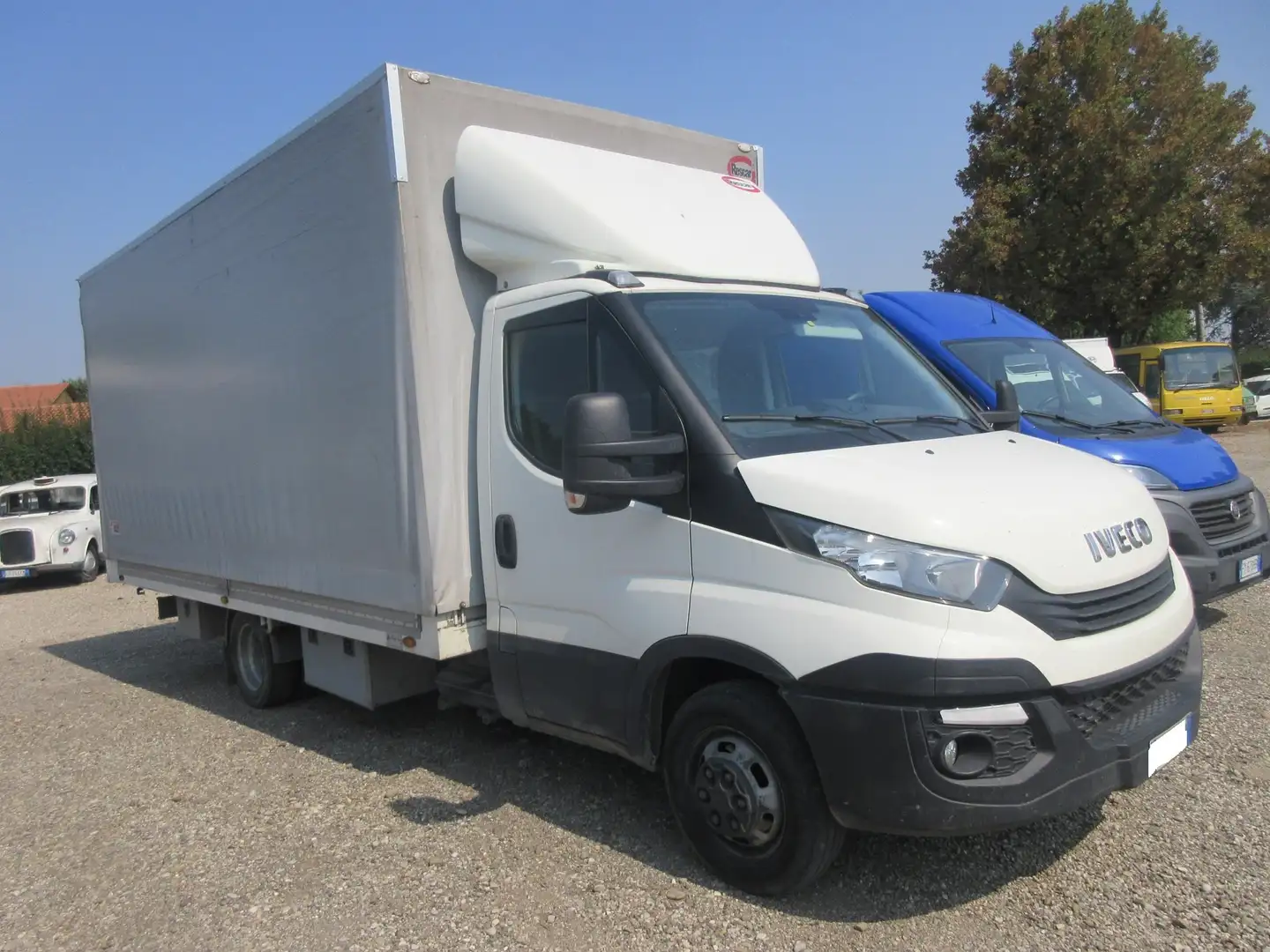 Iveco Daily DAILY 35C21 HI MATIC CASSONE CON CENTINA Bianco - 1
