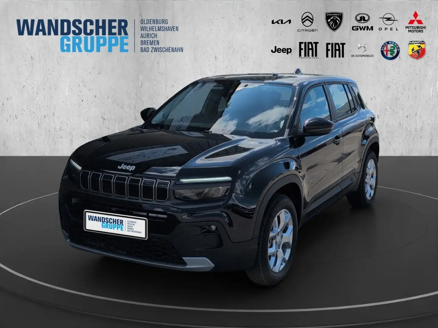 Jeep Avenger 1.2 Mhev Altitude ''LED''ACC''PDC'''' Schwarz - 1