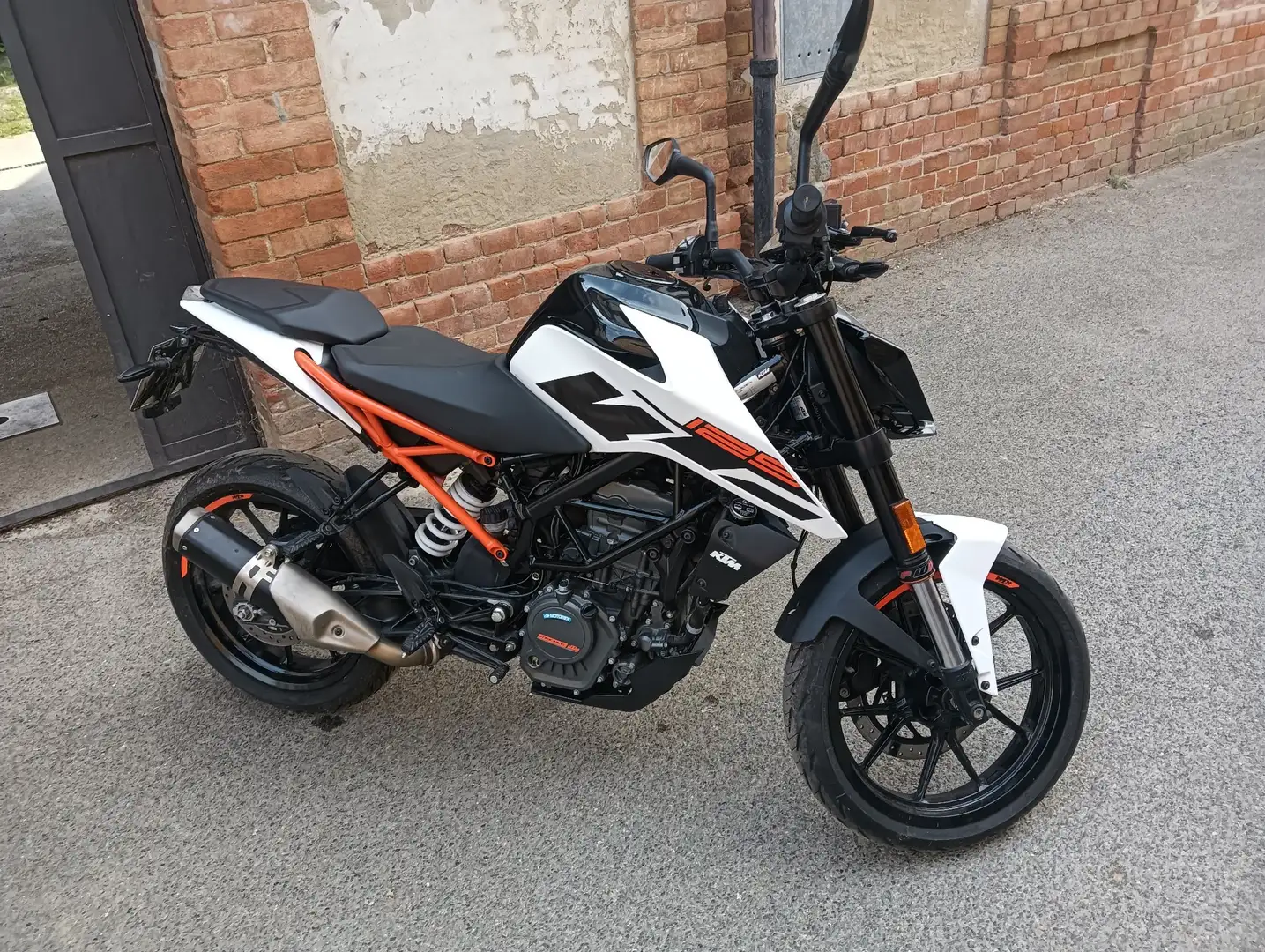 KTM 125 Duke abs Bianco - 2