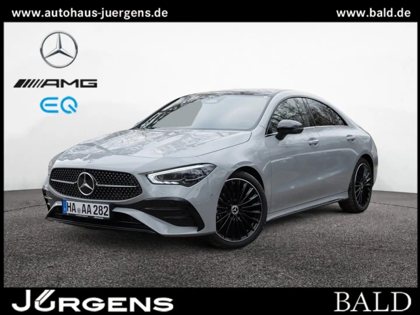 Mercedes-Benz CLA 180 Coupé AMG-Sport/MLB/360/Pano/Night/Sound Gris - 1