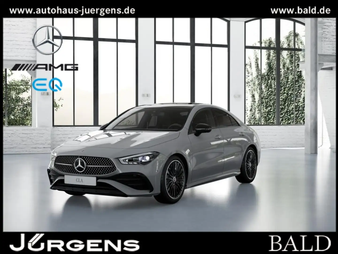 Mercedes-Benz CLA 180 Coupé AMG-Sport+Pano+MLB+Night+Ambiente Grau - 1