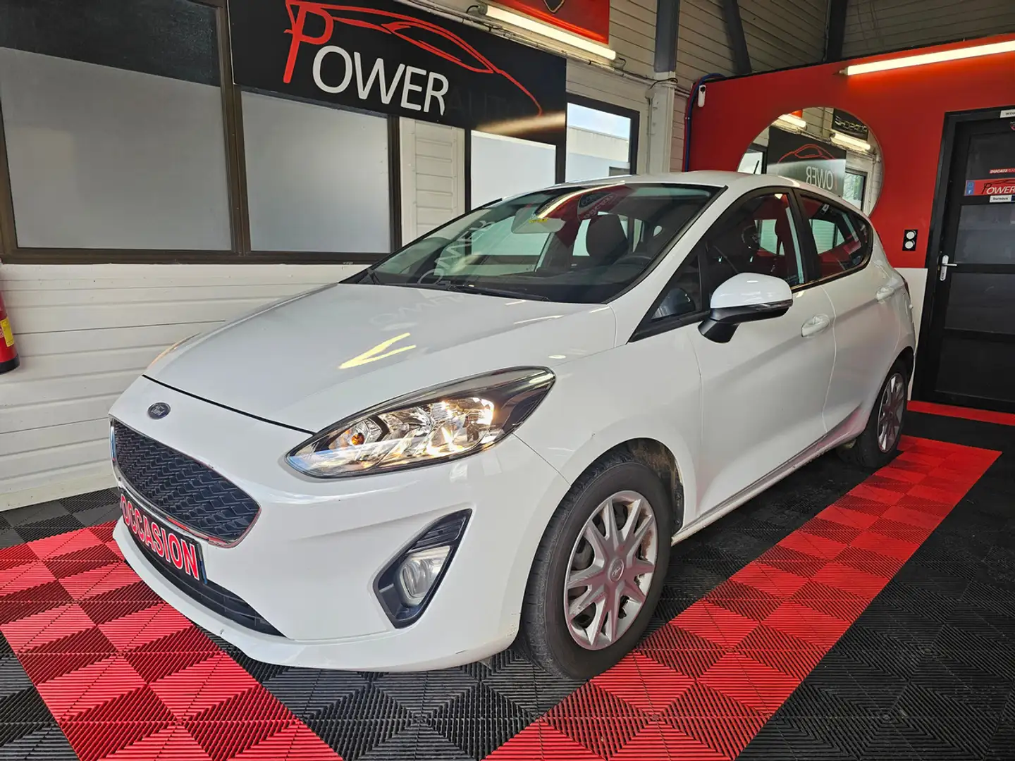 Ford Fiesta 1.1 85 151017KMS Blanc - 1