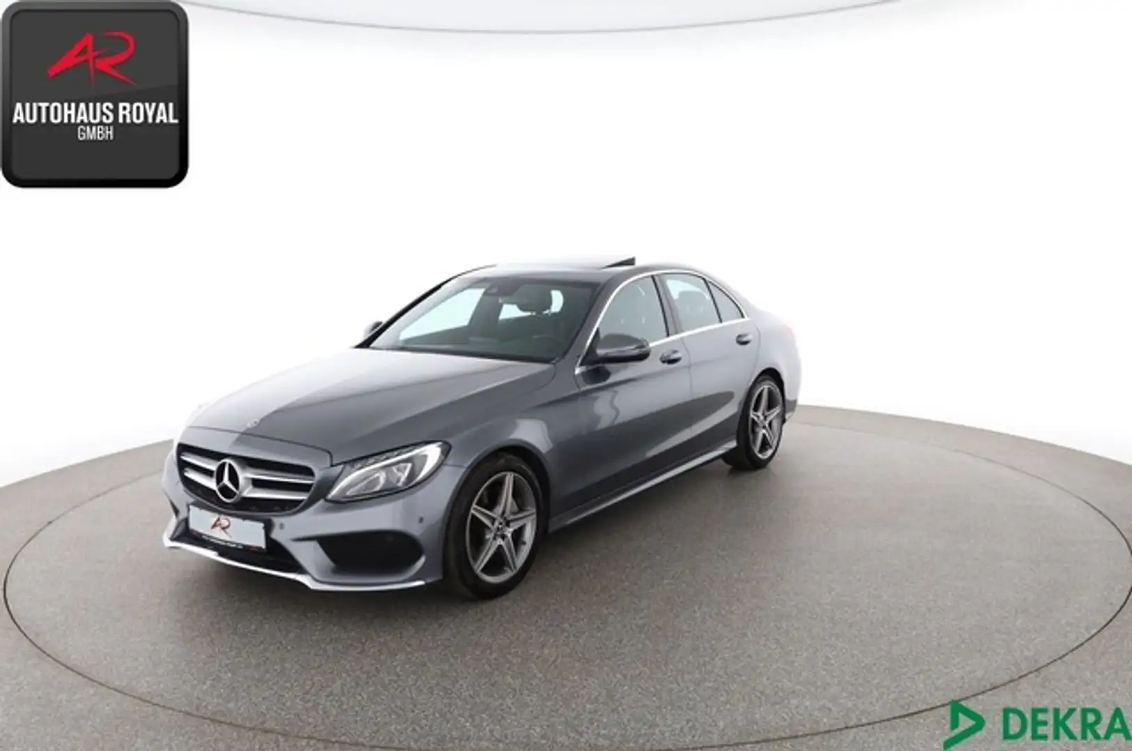 Mercedes-Benz C 200 3x AMG GLASDACH,PARKLENKASSIST,SCHECKHEFT Серый - 1