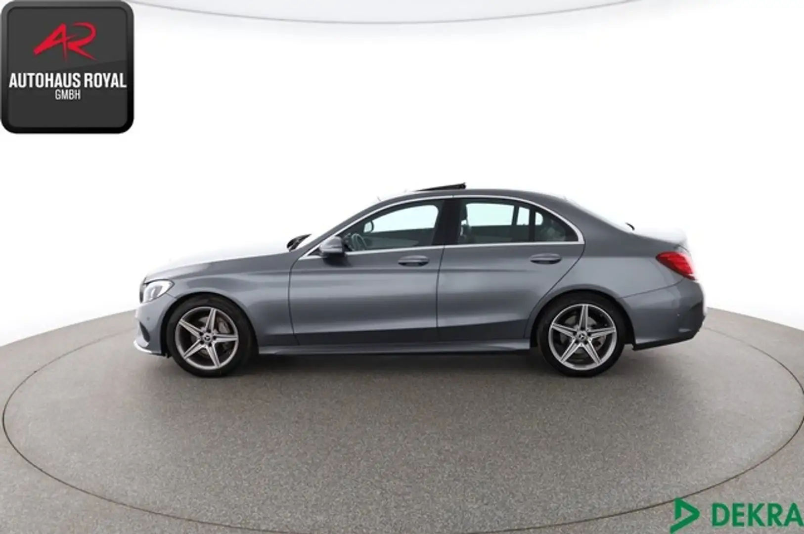 Mercedes-Benz C 200 3x AMG GLASDACH,PARKLENKASSIST,SCHECKHEFT siva - 2