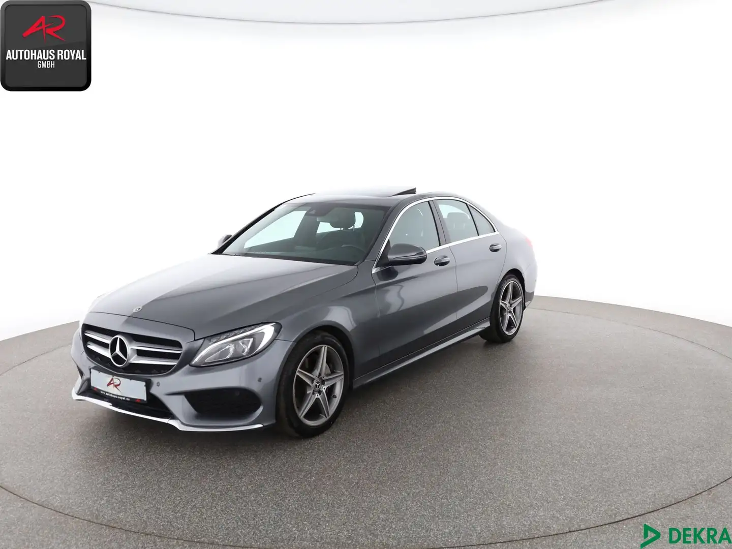 Mercedes-Benz C 200 C 200 3x AMG GLASDACH,AMBIENTE,PARKLENKASSIST,SH Gri - 1