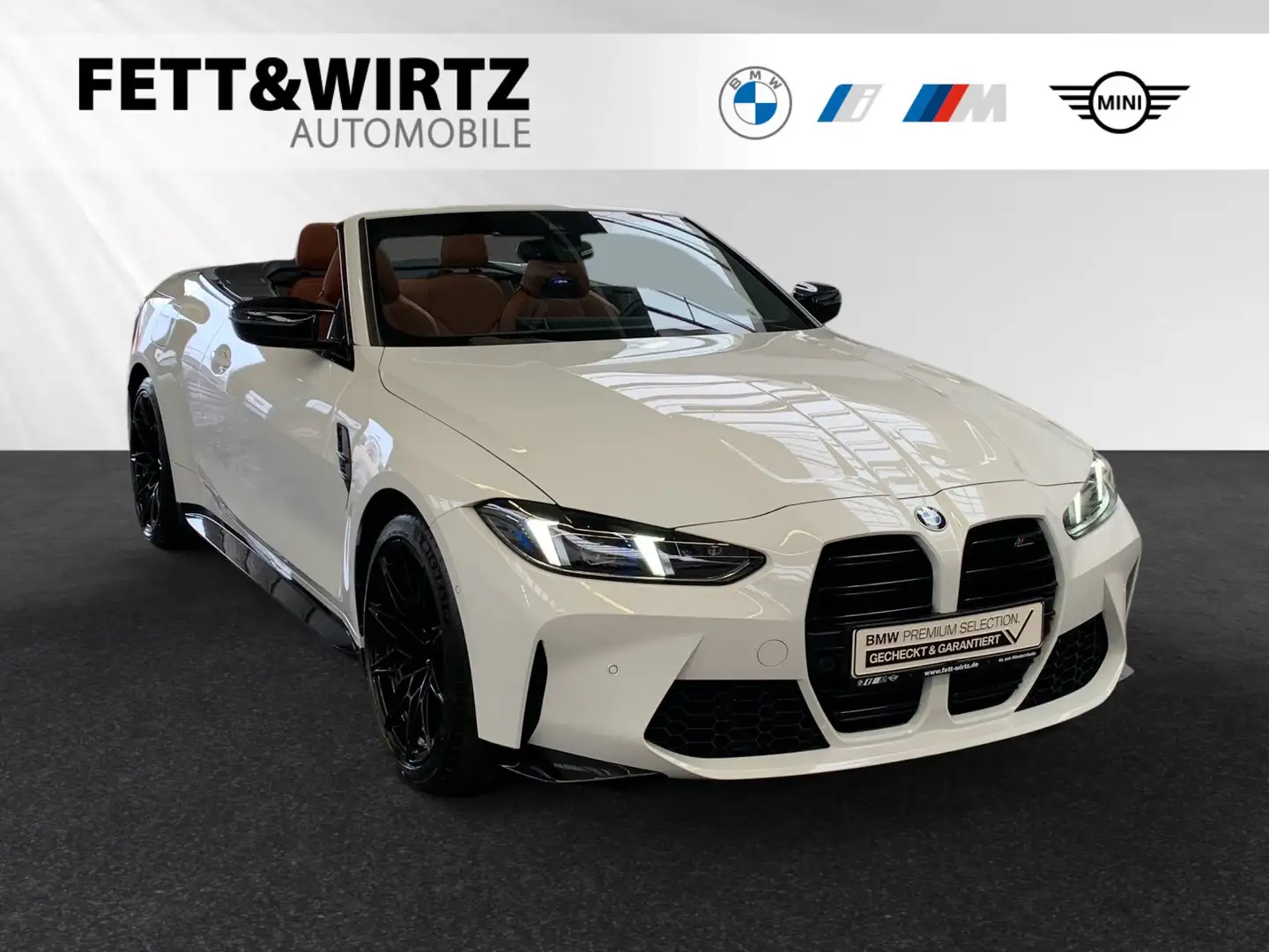 BMW M4 Competition Cabrio*€ 1.190 Zubehörbonus* Weiß - 1