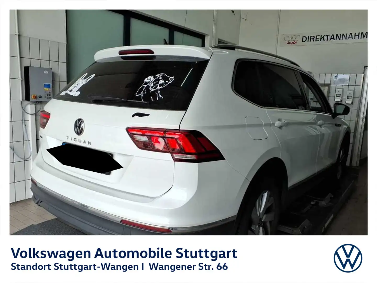 Volkswagen Tiguan Allspace Life  1.5 TSI DSG  7-Sitze Navi Weiß - 2