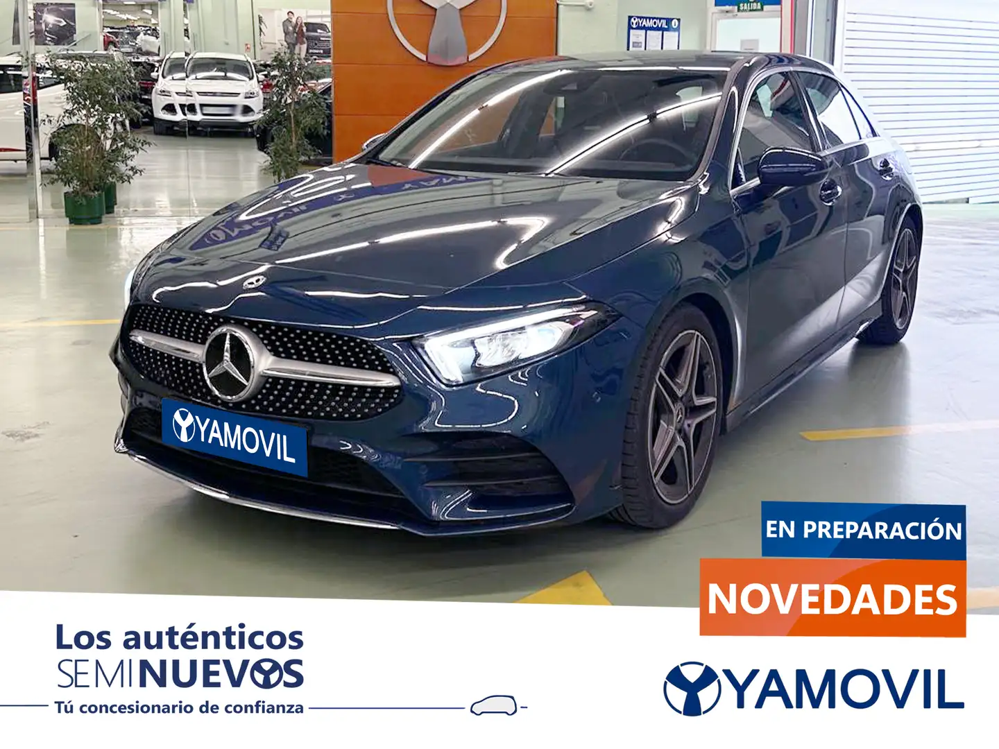 Mercedes-Benz A 180 180d 7G-DCT Azul - 1