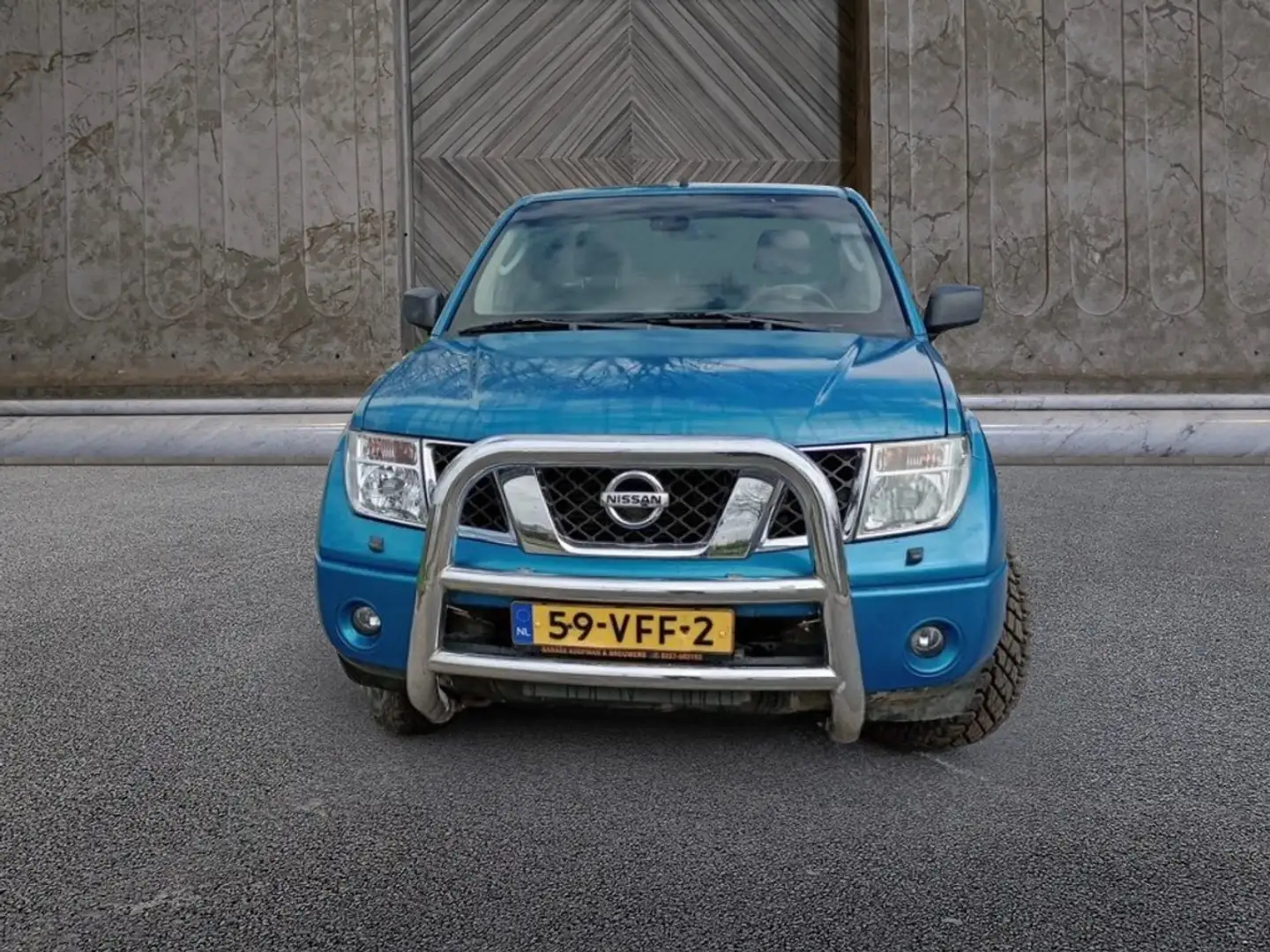 Nissan Navara 2.5 dCi SE Double Cab lekke koppakking Blue - 2