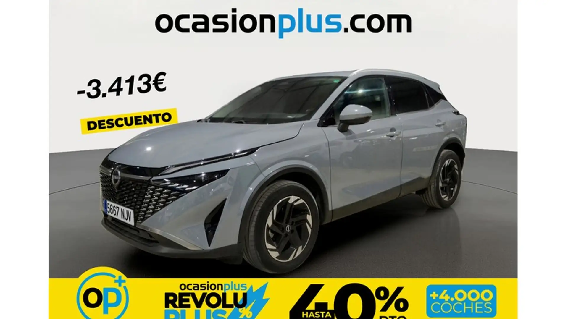 Nissan Qashqai 1.3 DIG-T mHEV 12V N-Connecta 4x2 103kW Grau - 1