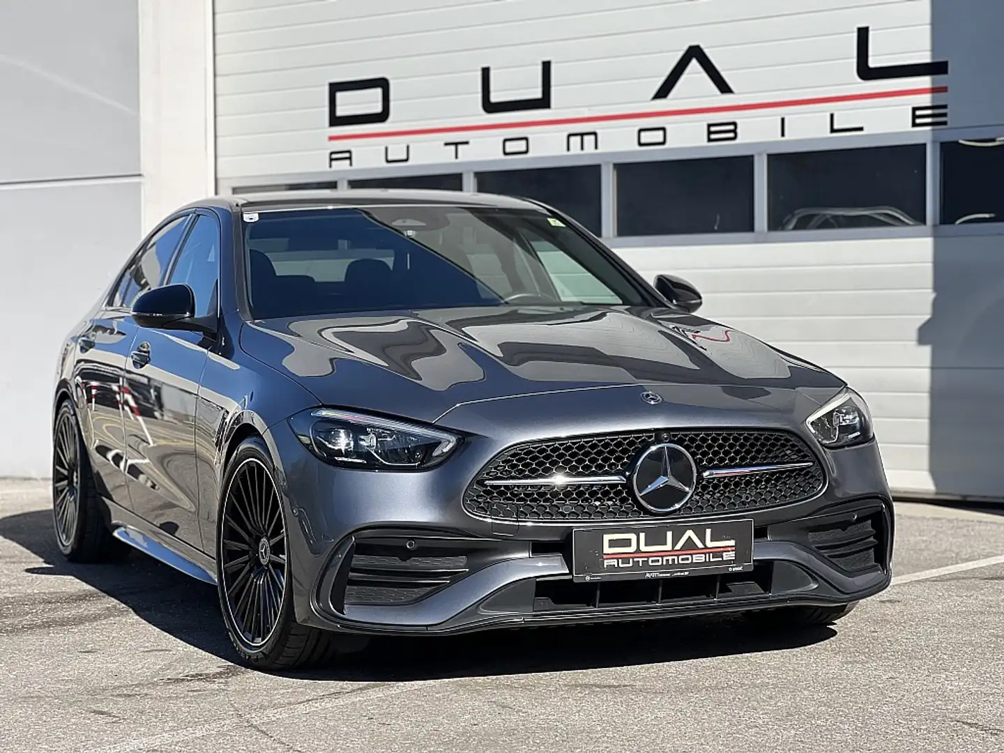 Mercedes-Benz C 220 d Aut.|AMG-LINE|ACC|LED|BURMESTER Grigio - 2