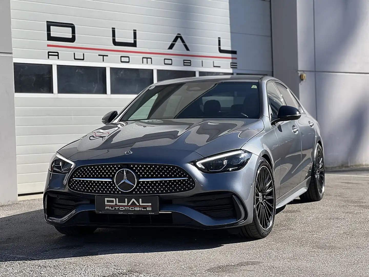 Mercedes-Benz C 220 d Aut.|AMG-LINE|ACC|LED|BURMESTER Grigio - 1