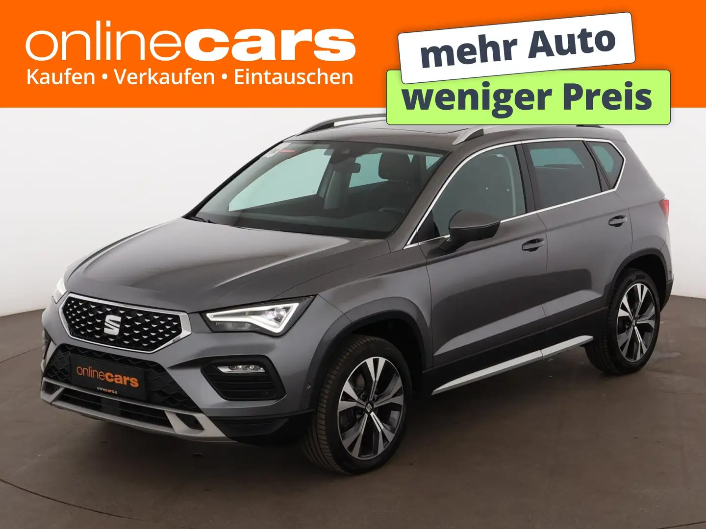 SEAT Ateca 2.0 TDI Xperience Aut LED RADAR NAVI R-CAM Grau - 1