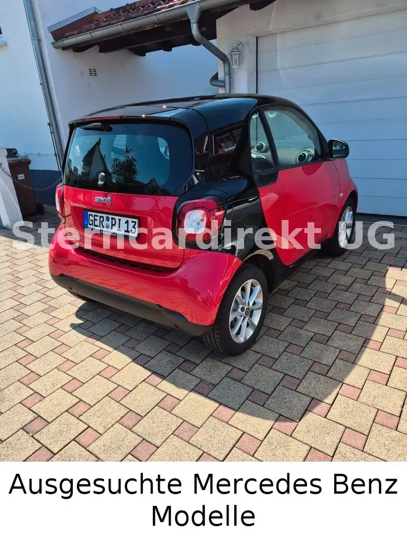 smart forTwo coupe Edition PANORAMA  52kW nur 12.500KM Красный - 2