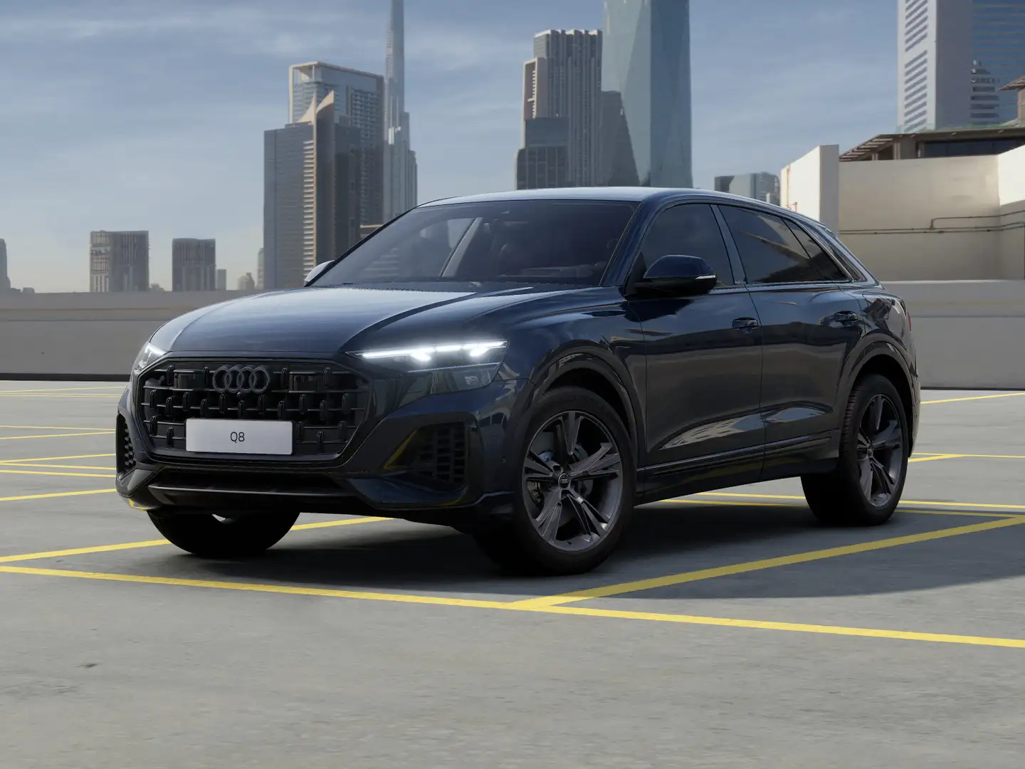 Audi Q8 55 TFSI e quattro tiptronic MatrixLED Luft AH Bleu - 1