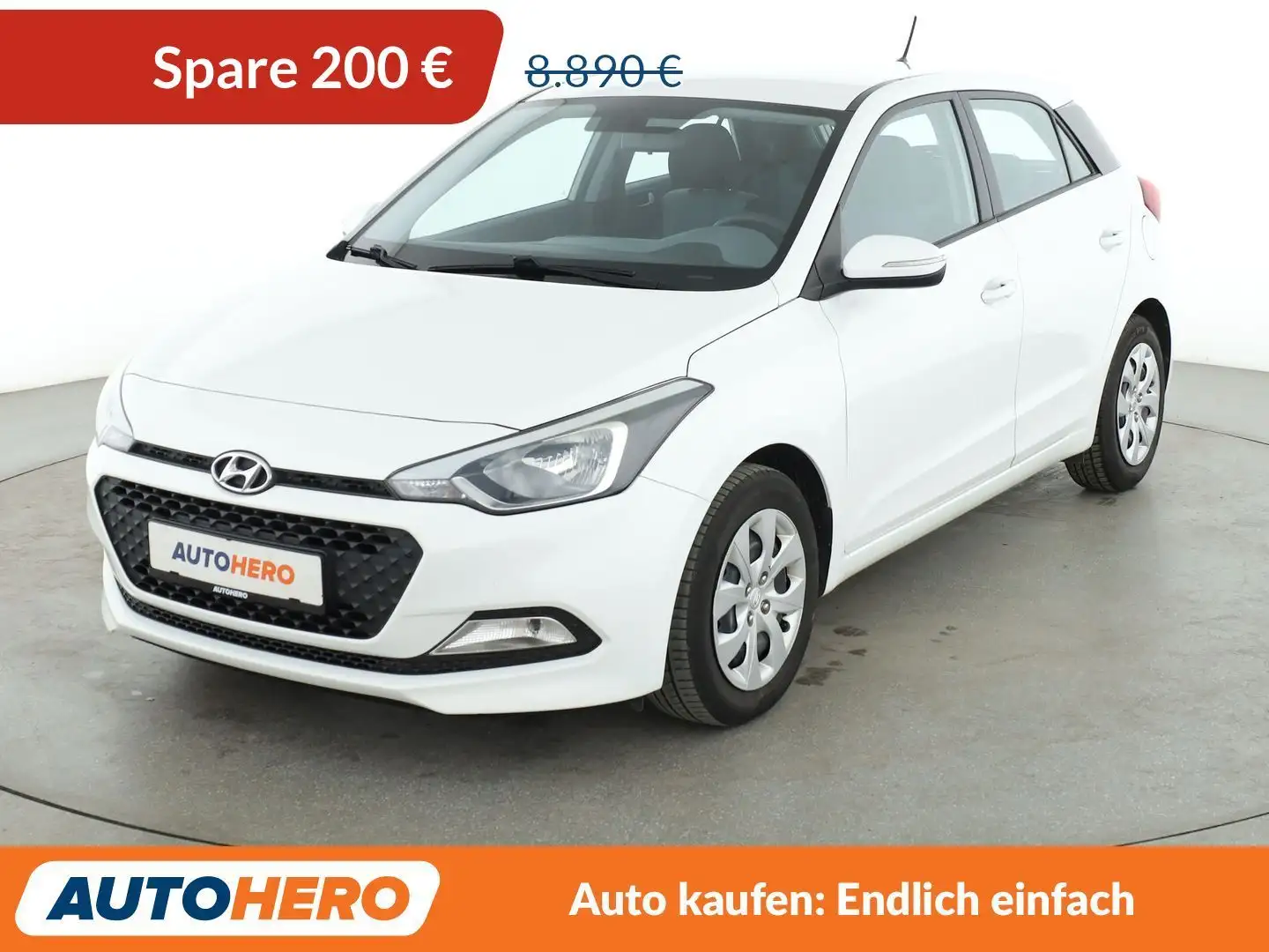 Hyundai i20 1.2 Go*KLIMA*GARANTIE* Blanc - 1
