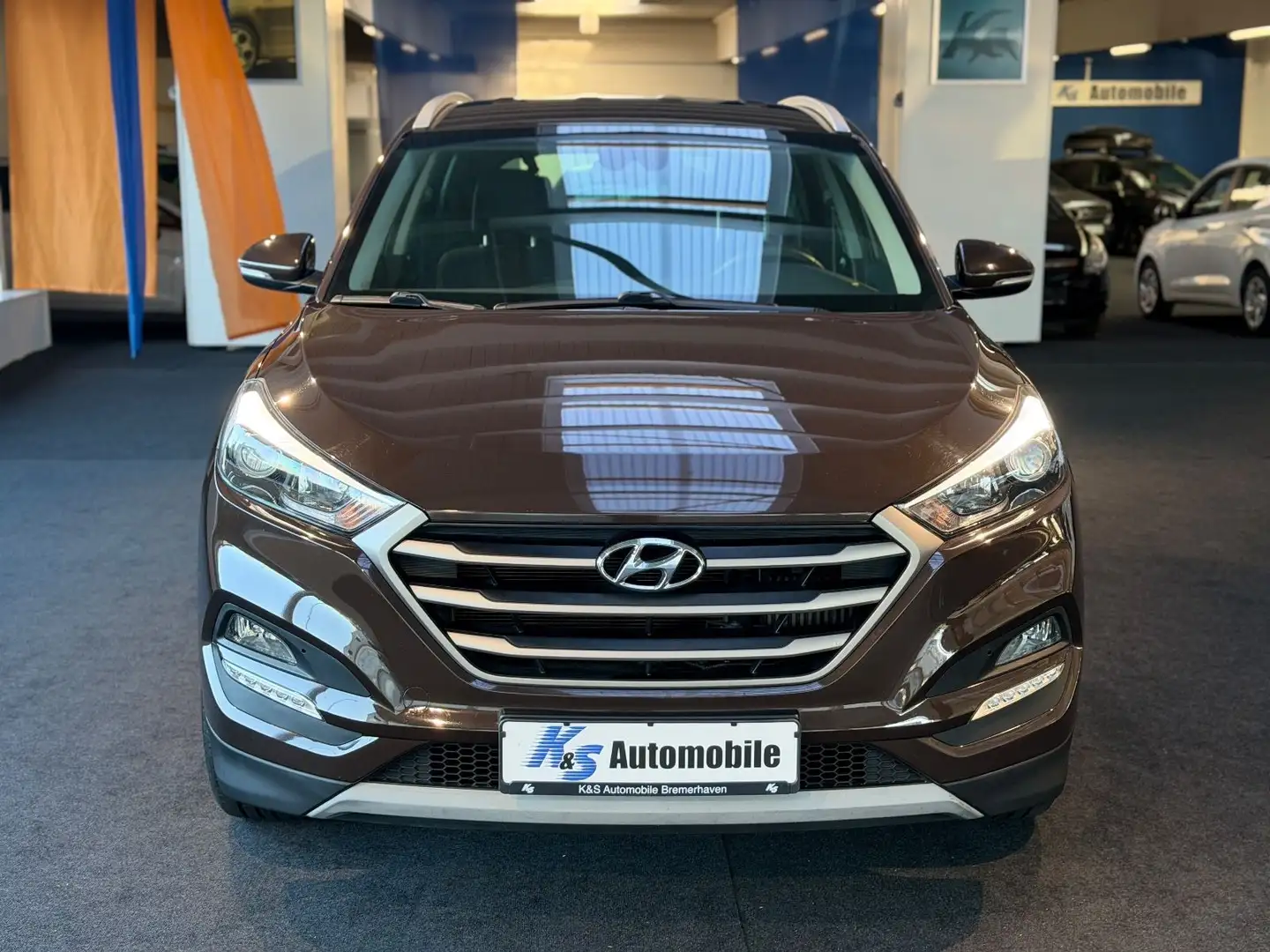 Hyundai TUCSON 2WD*SITZ+LENKRH.*KAMERA*SPURH.*TOTWIN.* Braun - 2
