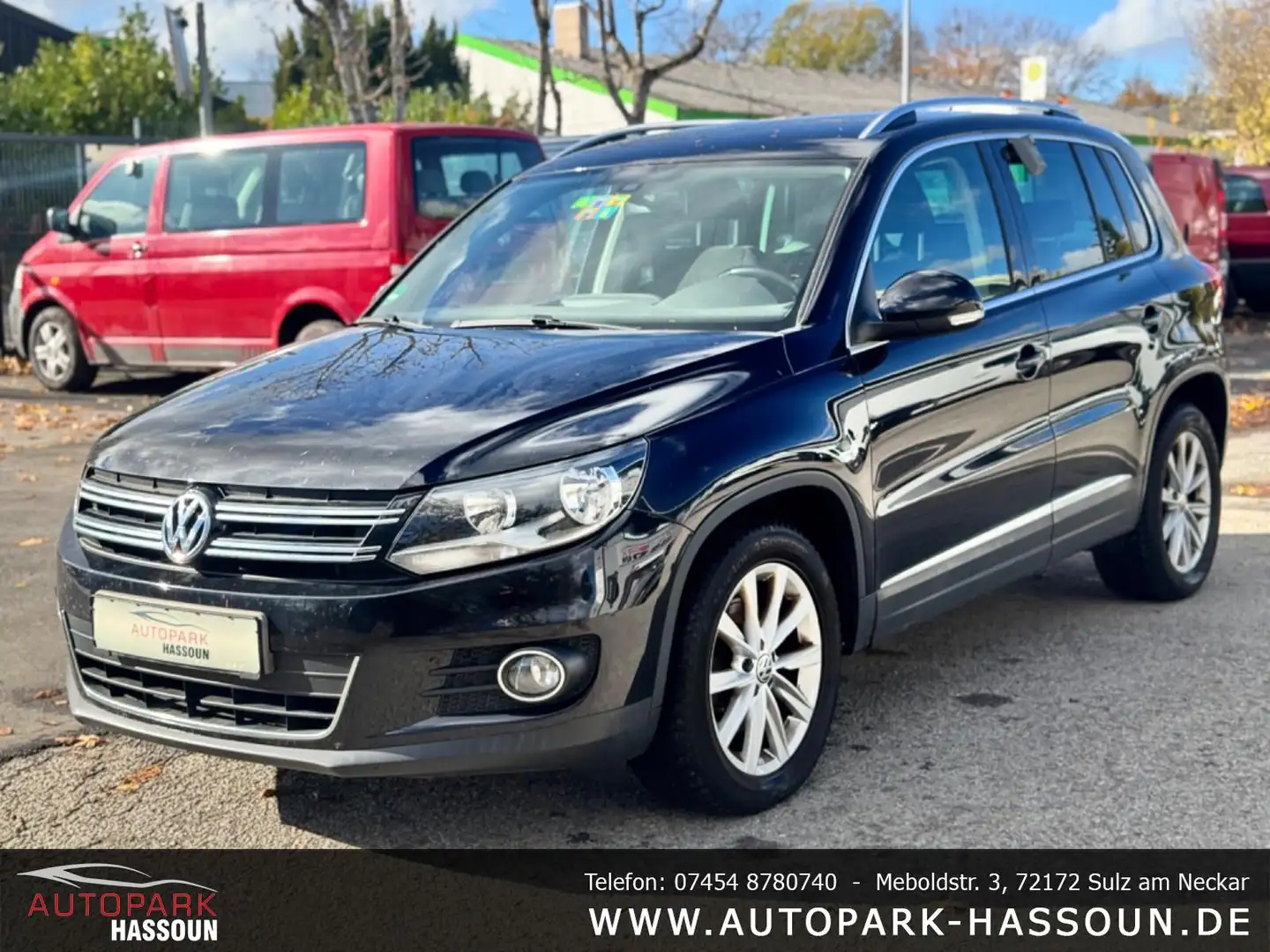 Volkswagen Tiguan Sport & Style BMT TÜV NEU a.A.Garantie a.A. AHK PD Noir - 1