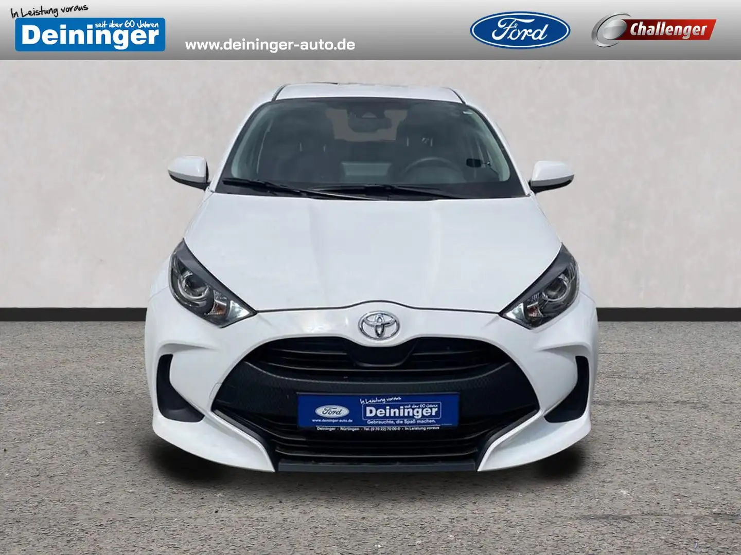 Toyota Yaris 1.0 l Dual VVTi Comfort KLIMA RFK MULTIMEDIA-TOYOT Weiß - 1