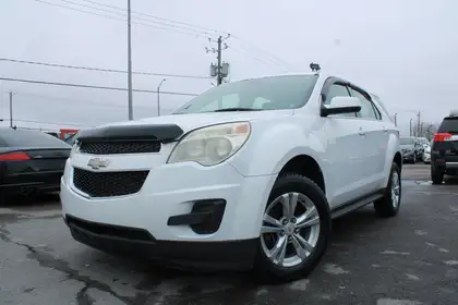 White 2012 Chevrolet Equinox LS FWD SUV / Crossover Front-Wheel Drive 6-Speed Automatic