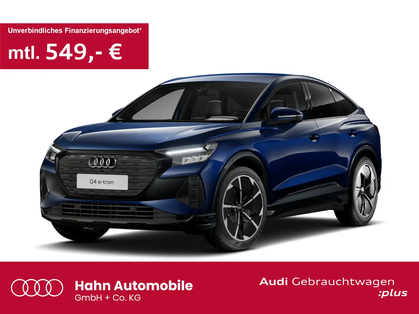 Audi Q4 e-tron Q4 Sportback 45 e-tron advanced LED Navi APP PDC Blau - 1