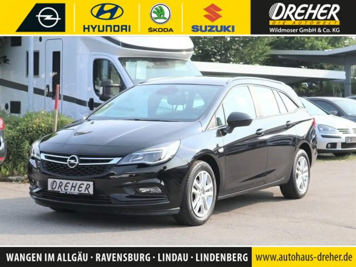 Opel Astra Astra K Sportstourer 1.4 Turbo Edition Klima/BC Schwarz - 1