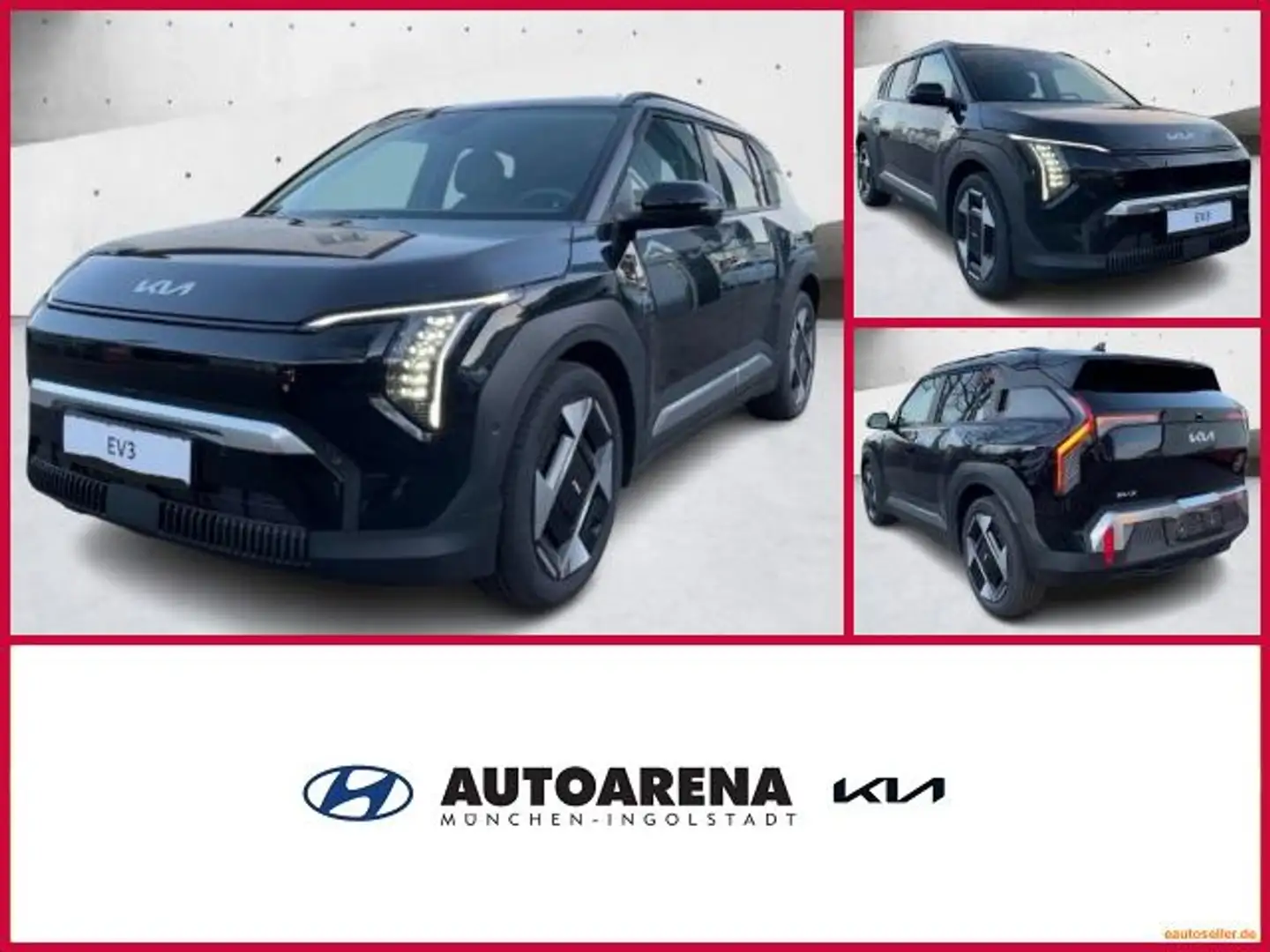Kia EV3 58Earth SONDERAKTION LEASING+SOFORTVERFÜGBAR Noir - 1