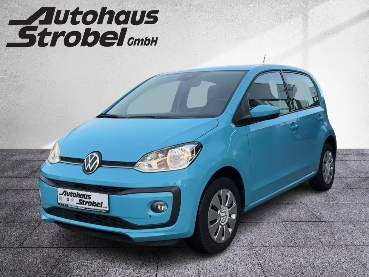 Volkswagen up! 1.0 move up! Klima Bluet. Sitzh. elektr. Spi Blau - 2